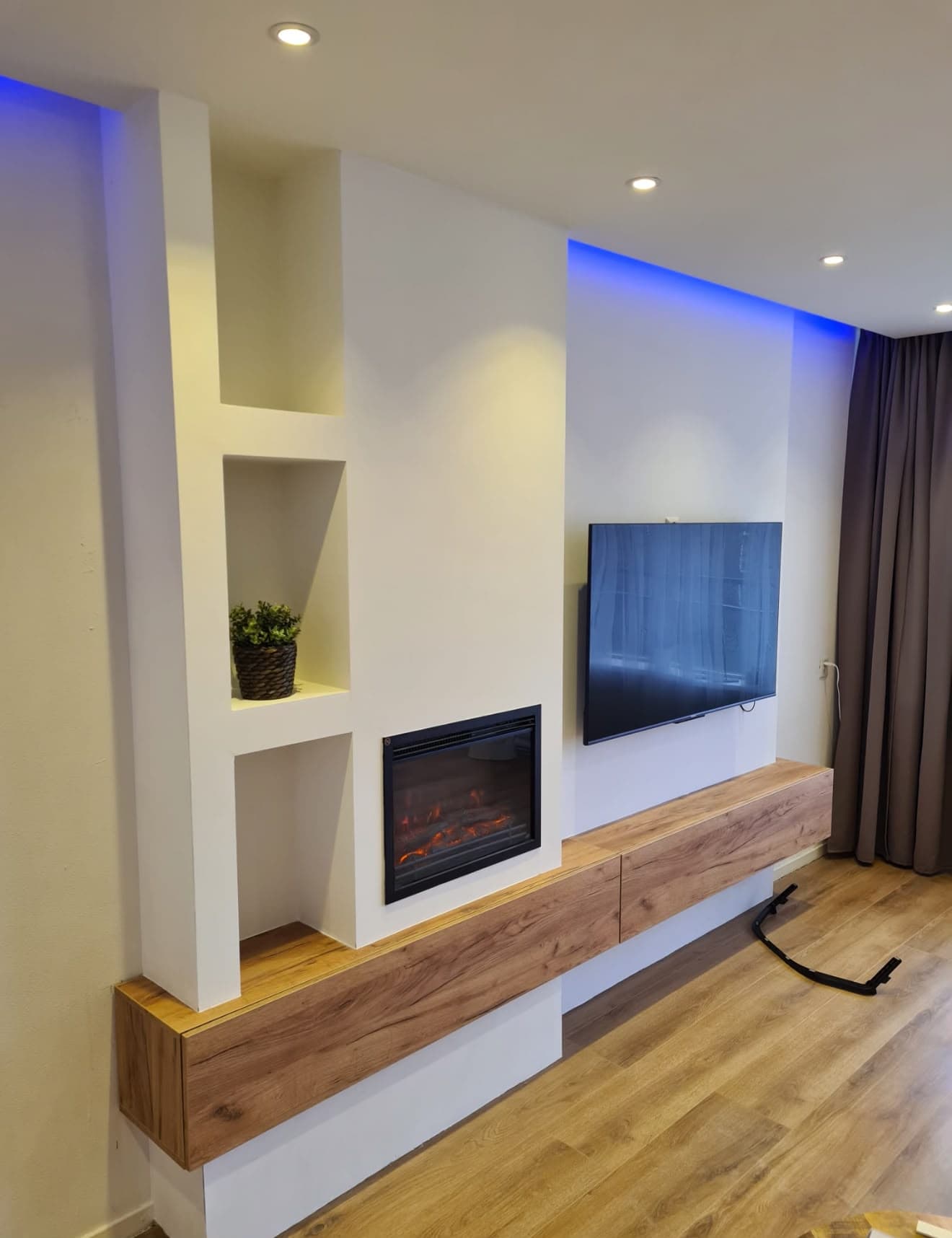 Moderne TV-wand